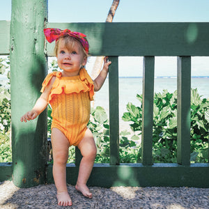 Sunshine Frill Romper