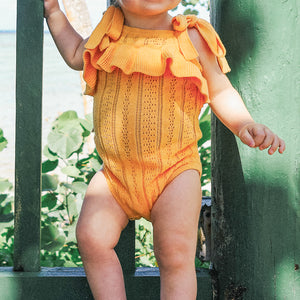 Sunshine Frill Romper