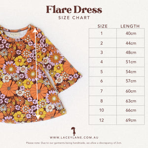 Iris Flare Dress