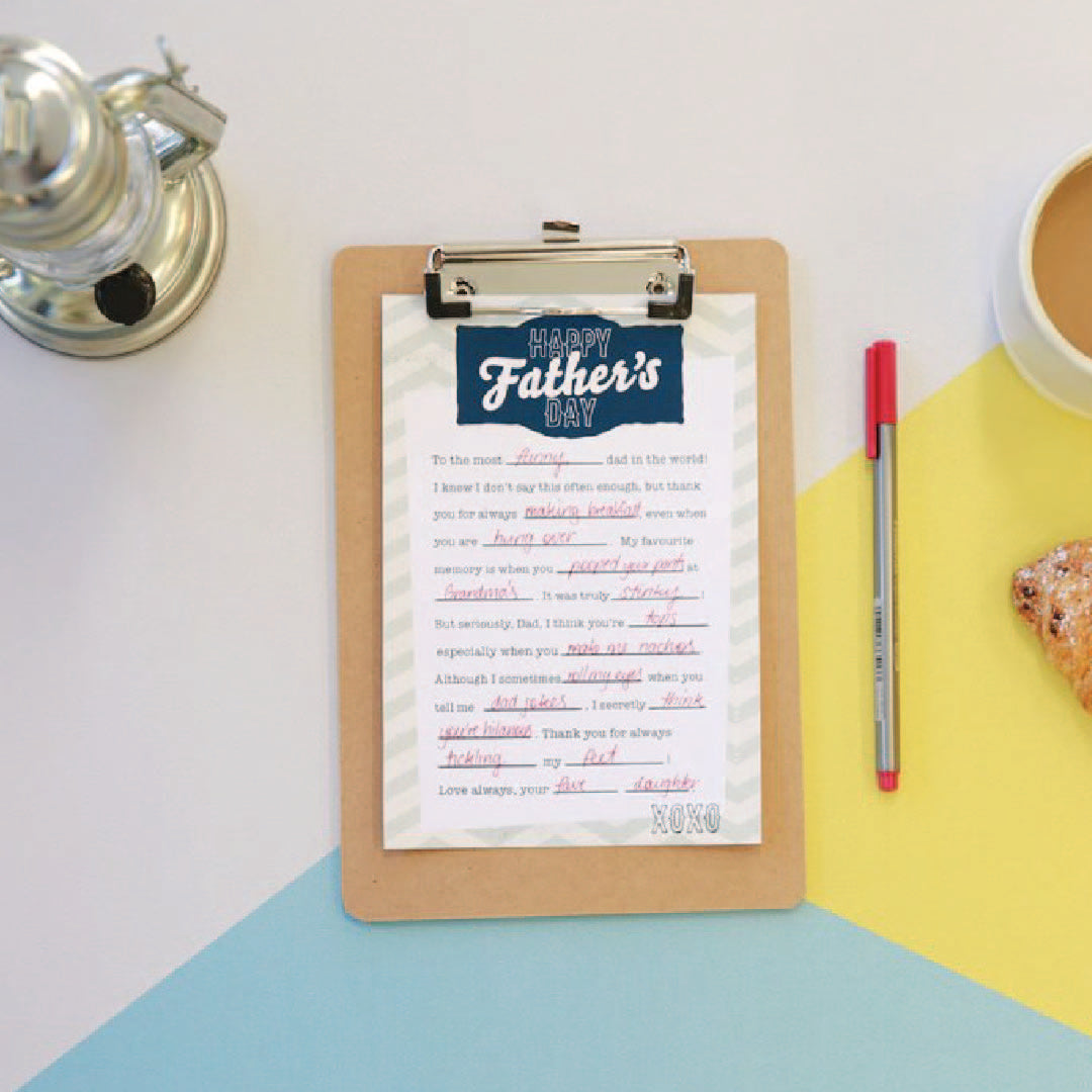 FATHERS DAY DOWNLOADABLE CARD