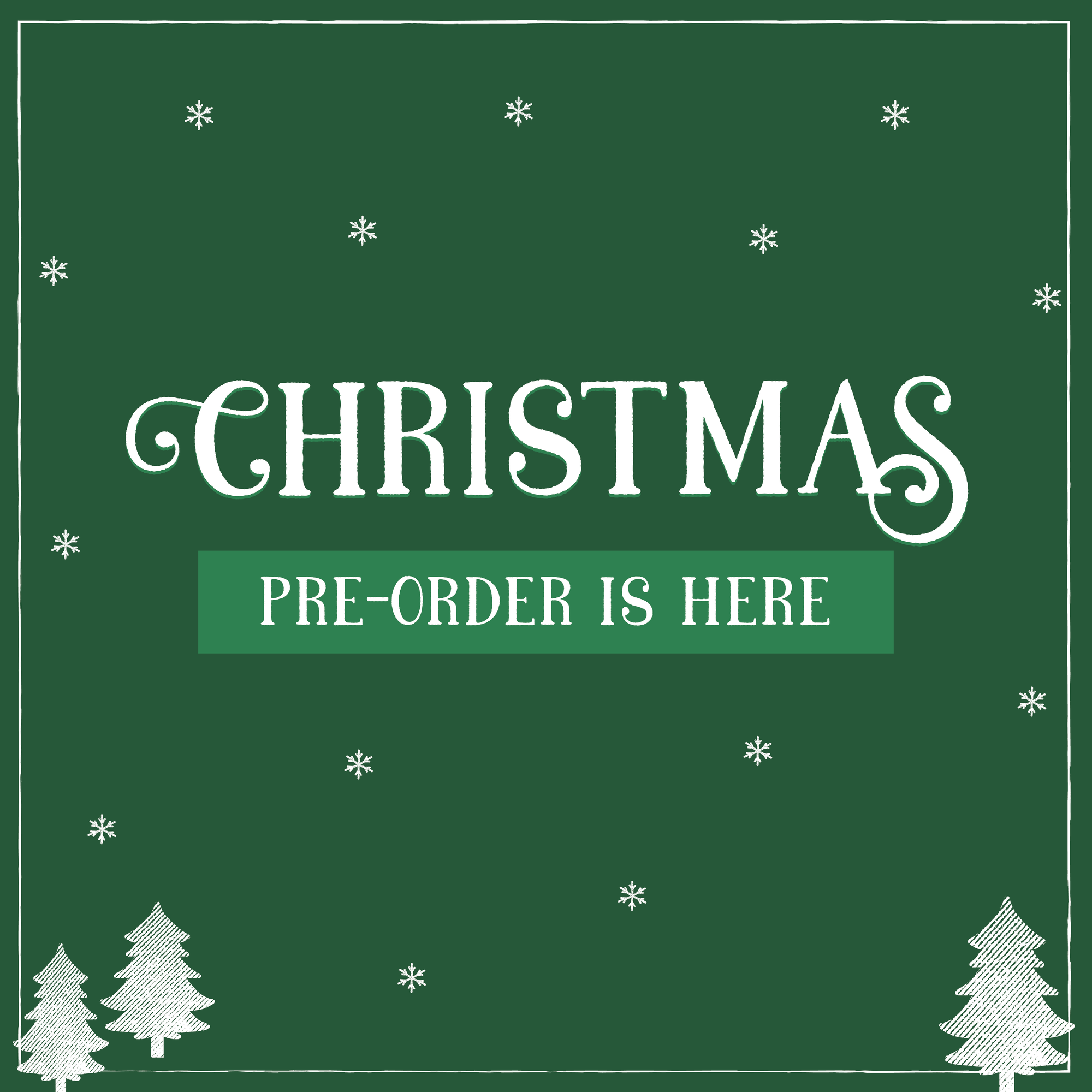 Ho Ho Ho, Christmas Pre-Order is Coming!