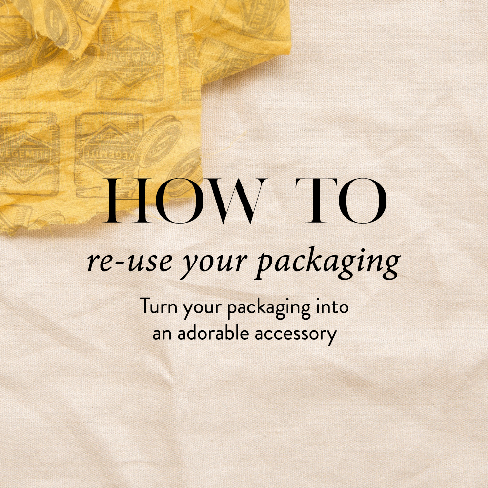 How To Re-Use Your Packaging