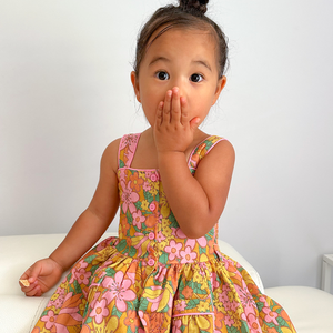 Ava Button Front Dress for Charity