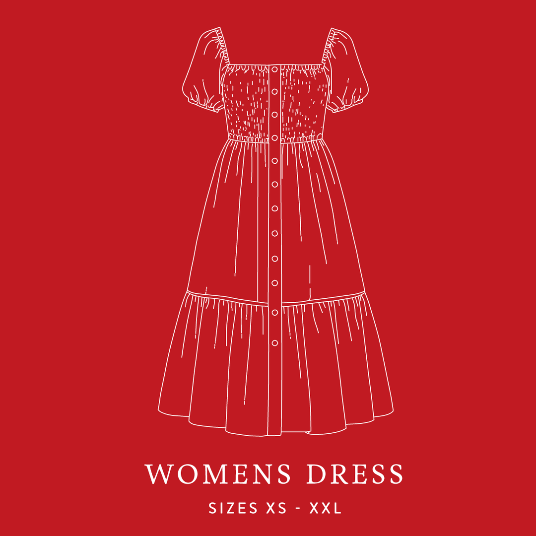 PRE-OREDER Xmas Sunday Mum Dress (design your own dress)