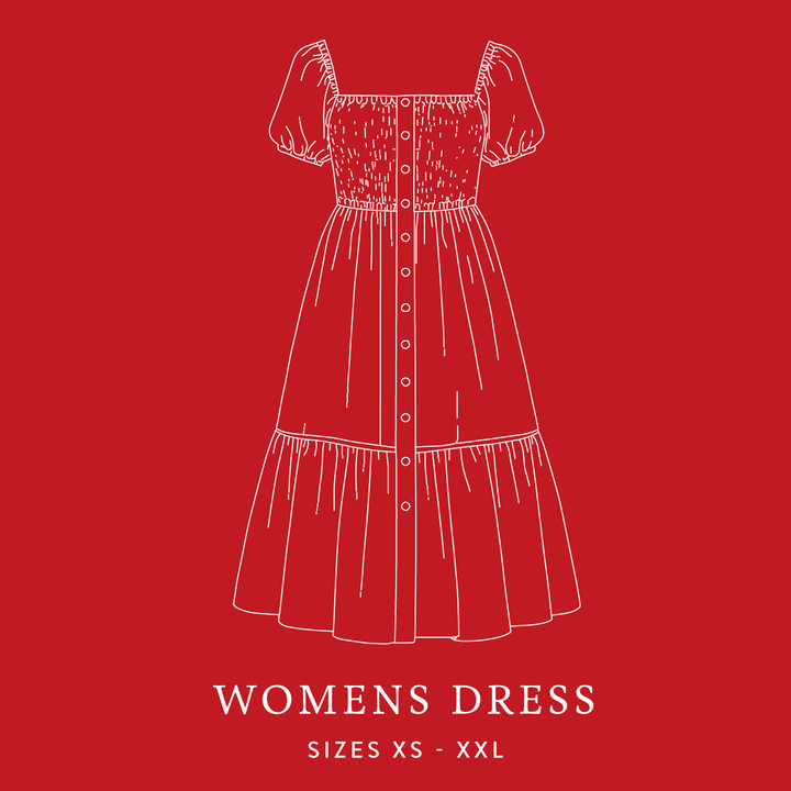 PRE-OREDER Xmas Sunday Mum Dress (design your own dress)