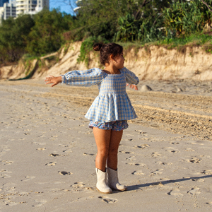 Dorothy Shirred Top