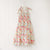 Elliahna Shirred Midi Dress