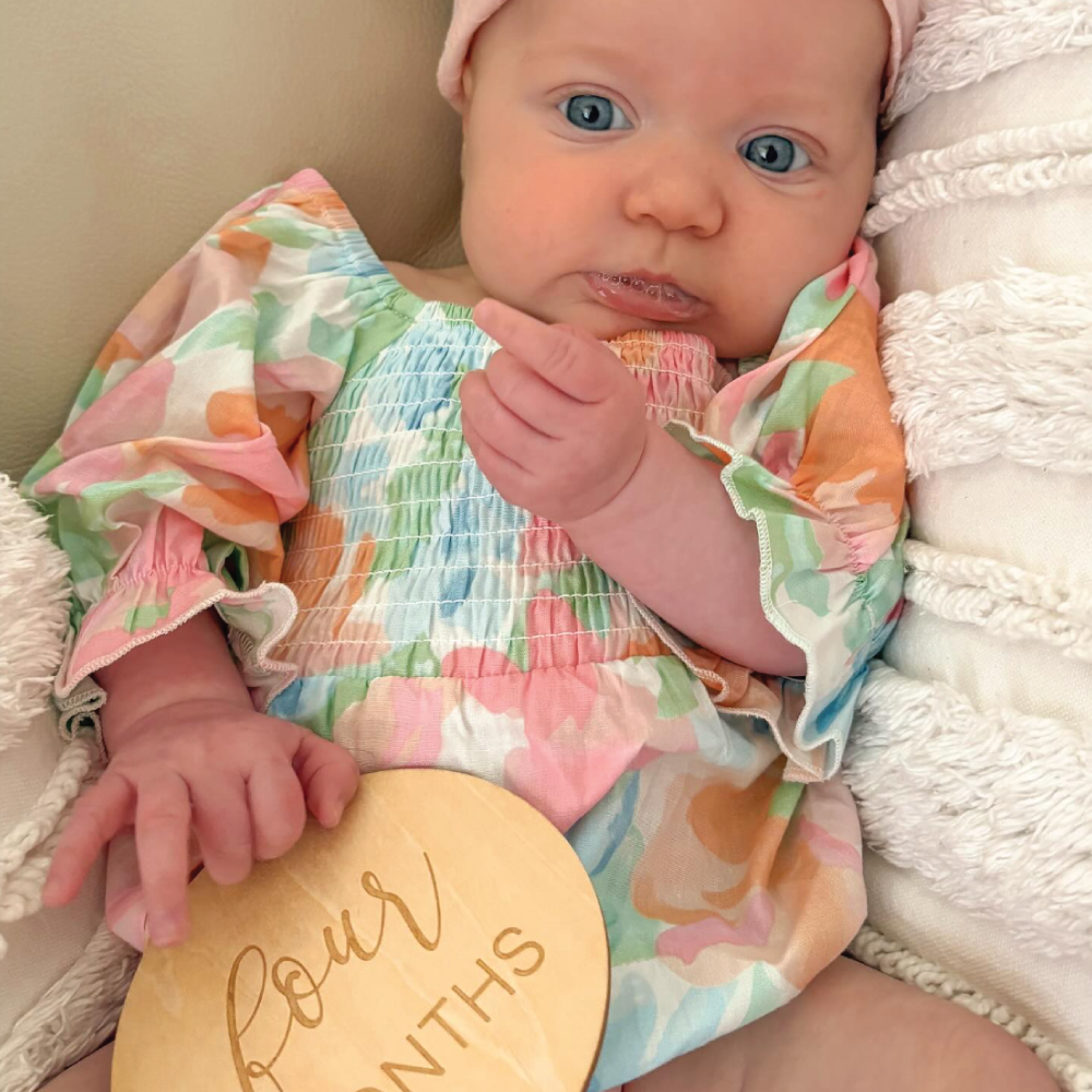 Glenda Shirred Romper