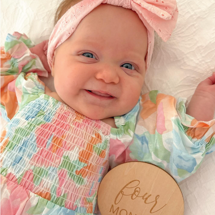 Glenda Shirred Romper