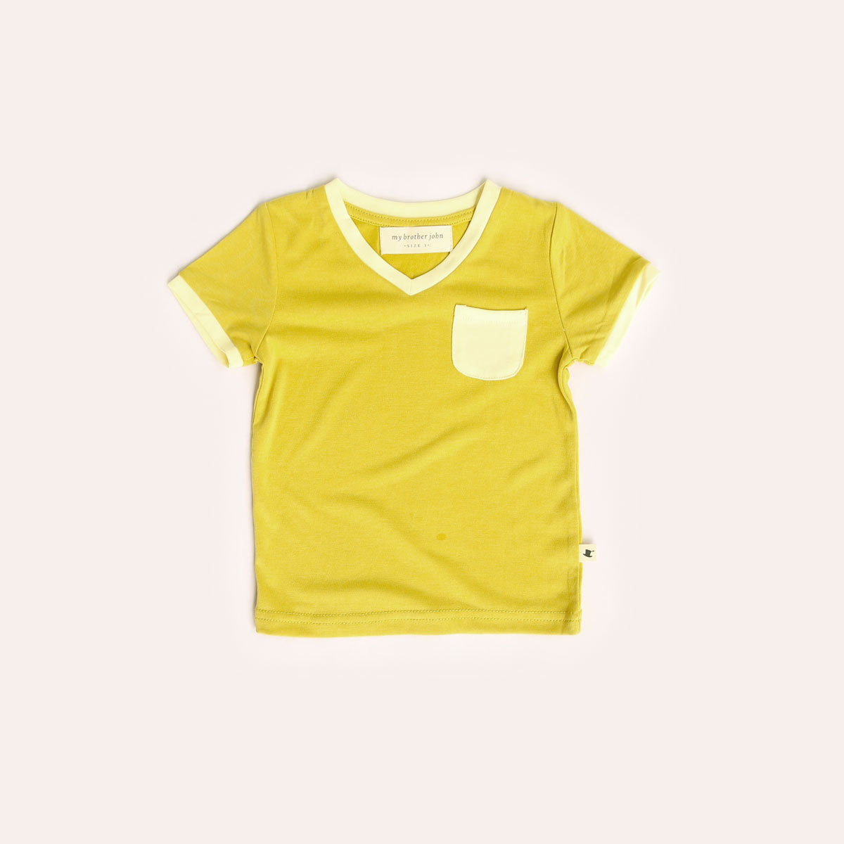 IMPERFECT - Mustard Pocket Tee