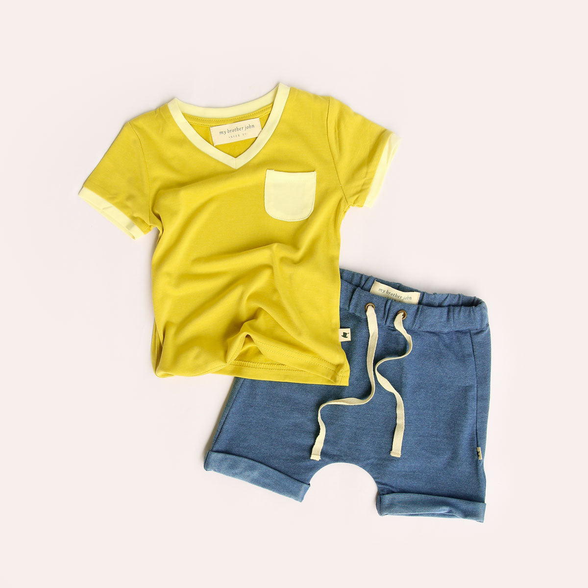 IMPERFECT - Mustard Pocket Tee