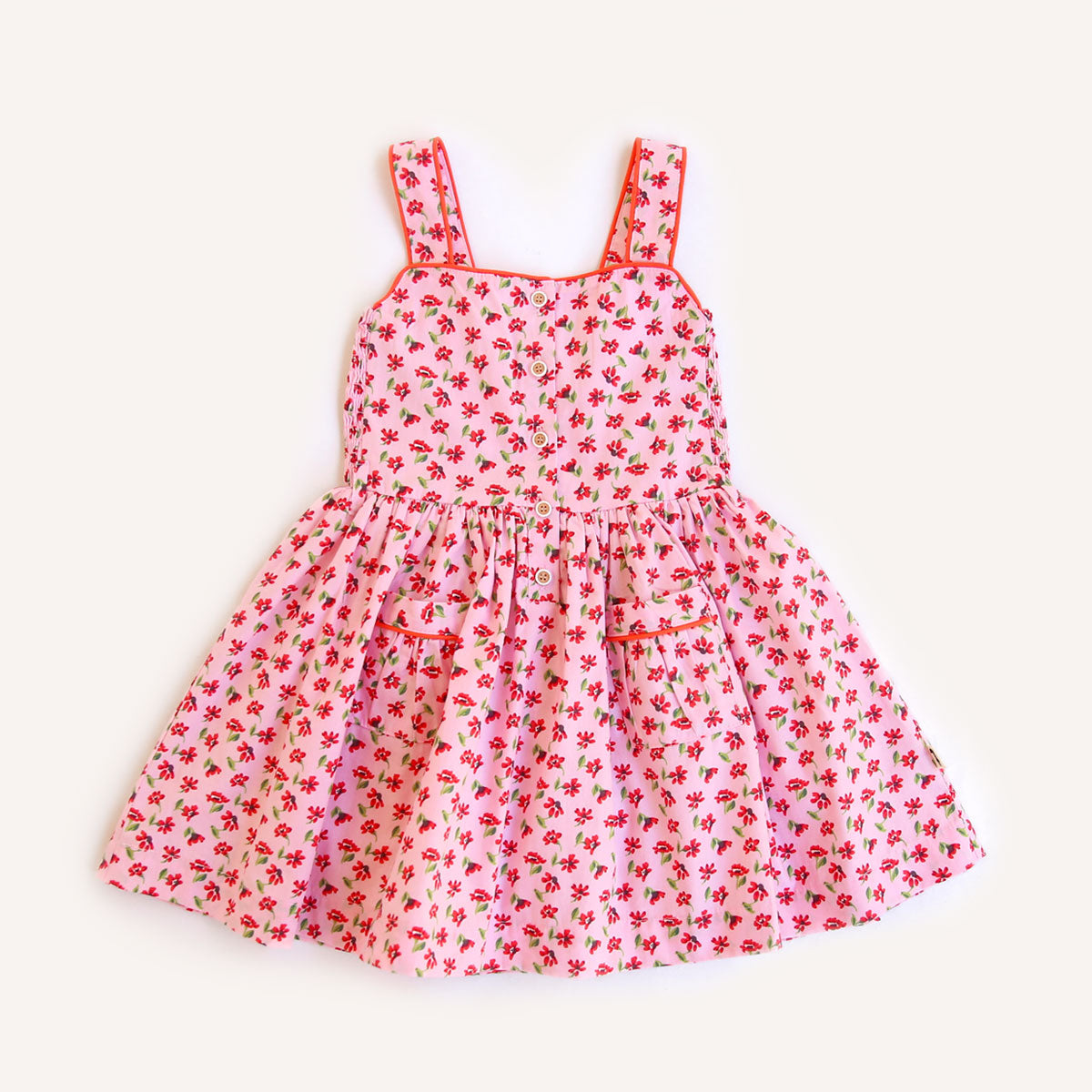 Libby Button Front Dress