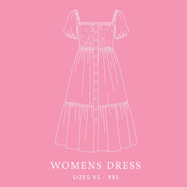 PRE-OREDER Xmas Sunday Mum Dress (design your own dress)