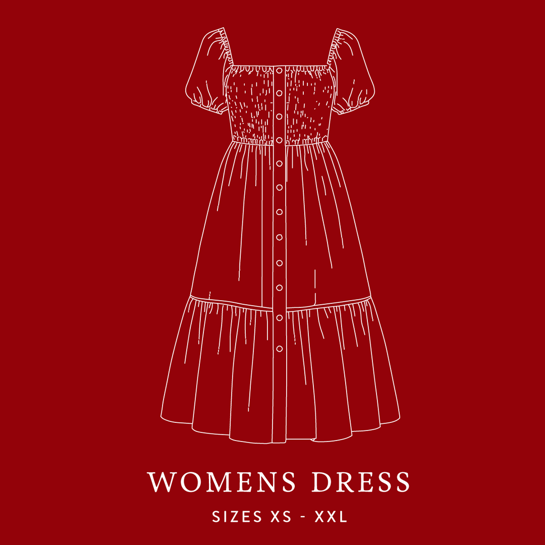 PRE-OREDER Xmas Sunday Mum Dress (design your own dress)