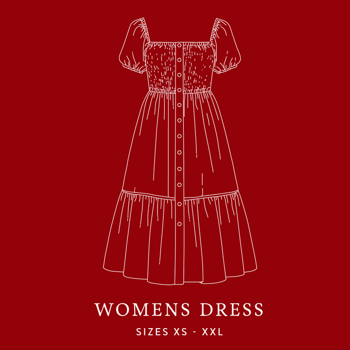 PRE-OREDER Xmas Sunday Mum Dress (design your own dress)