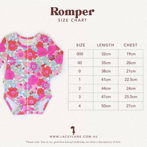 Iris Jersey Romper