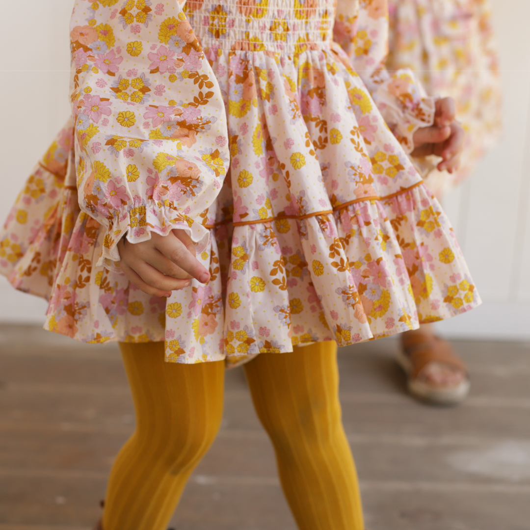 Condor Rib Tights - Curry