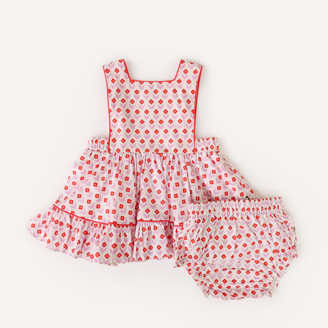 Poppy Pinny Set