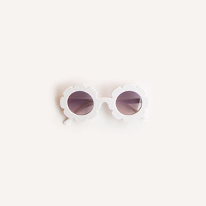 White Flower Sunglasses