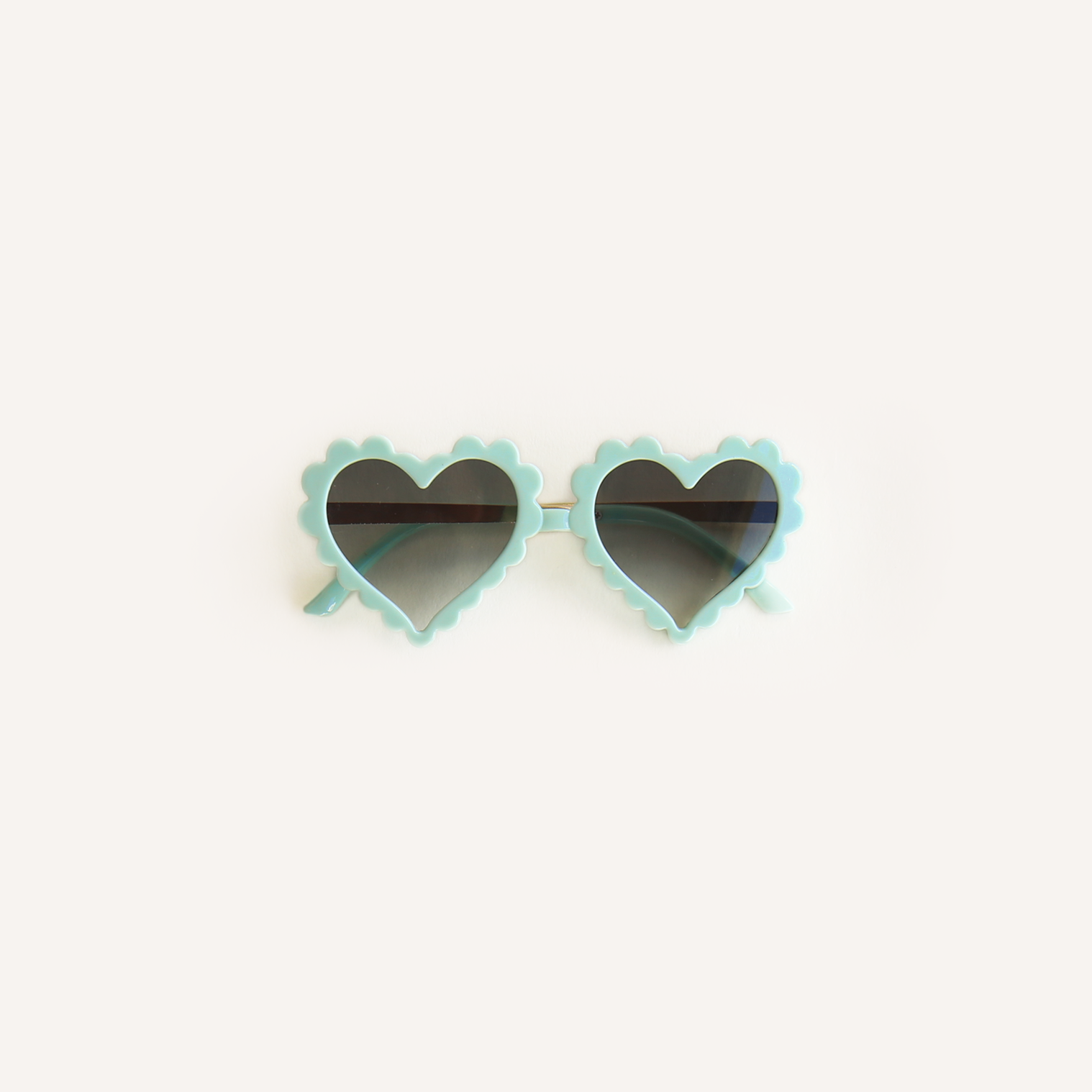 Turquoise Heart Sunglasses