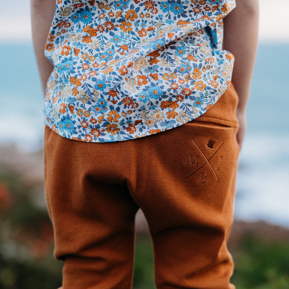 Orange top long johns